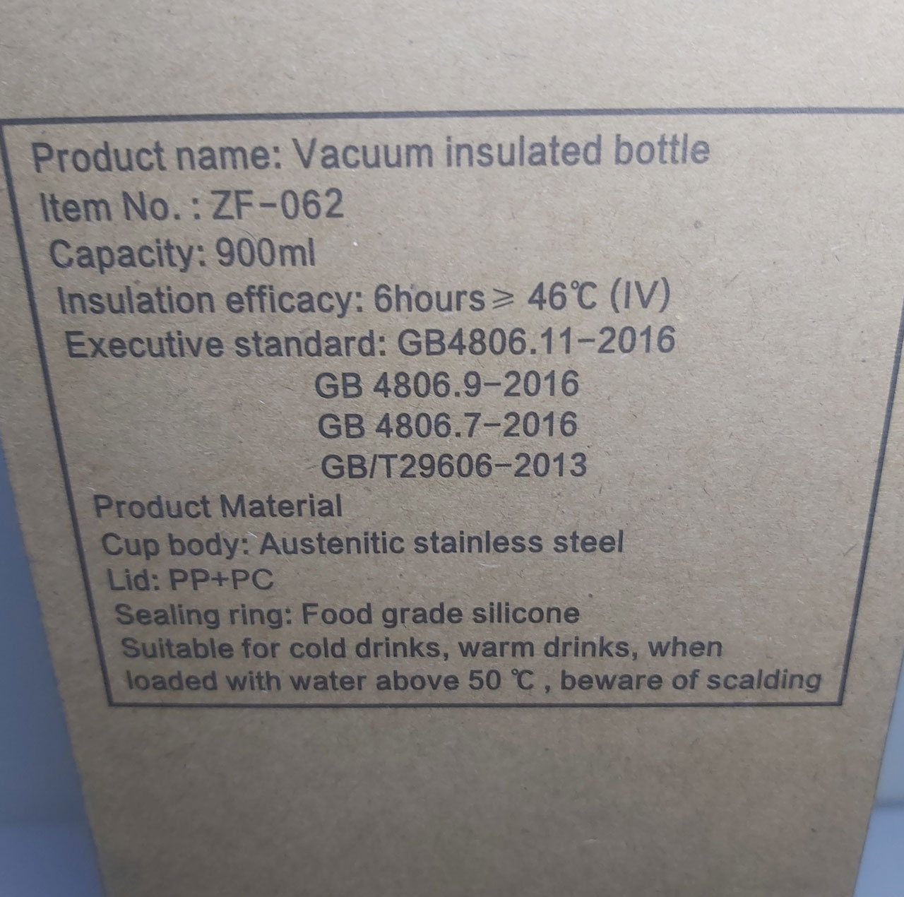 تراول ماگ سیتارایوری مدل ZF-062 گنجایش 0.9 لیتر