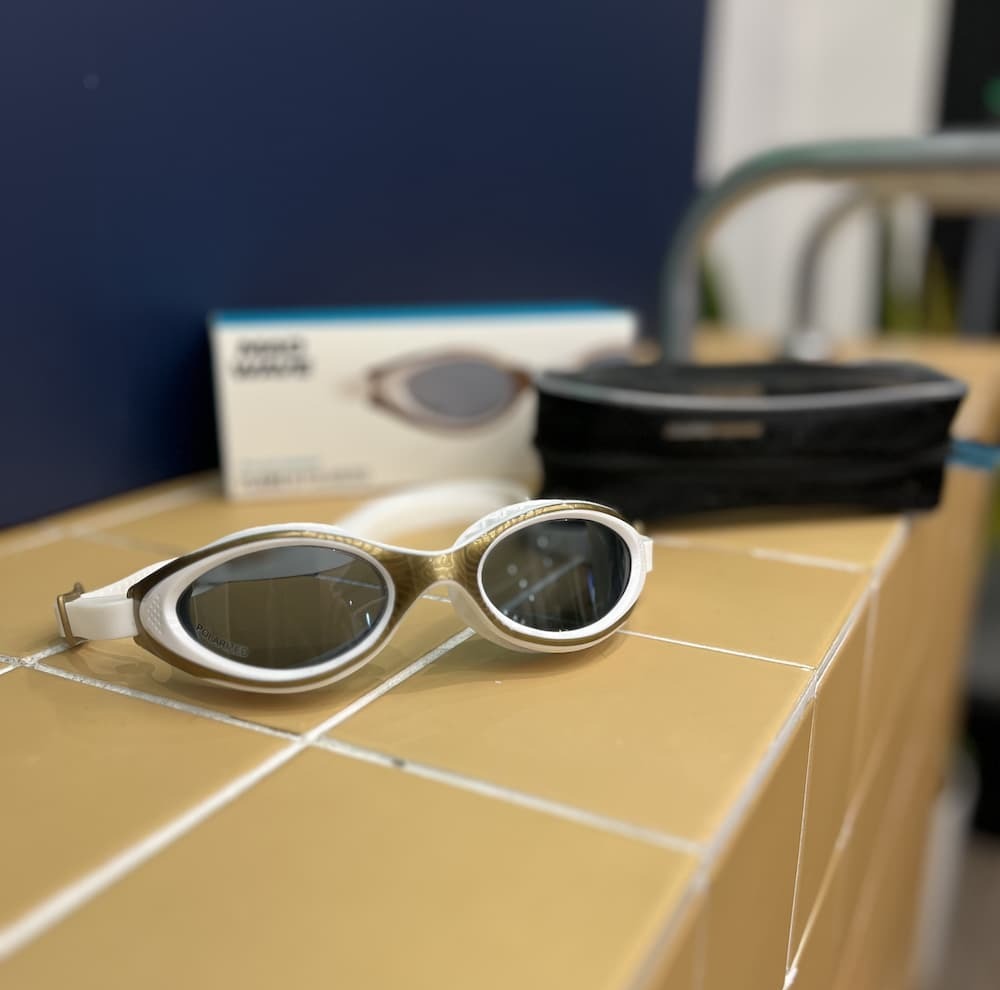 عینک شنا حرفه ای بزرگسال مد ویو مدل Flame Polarized