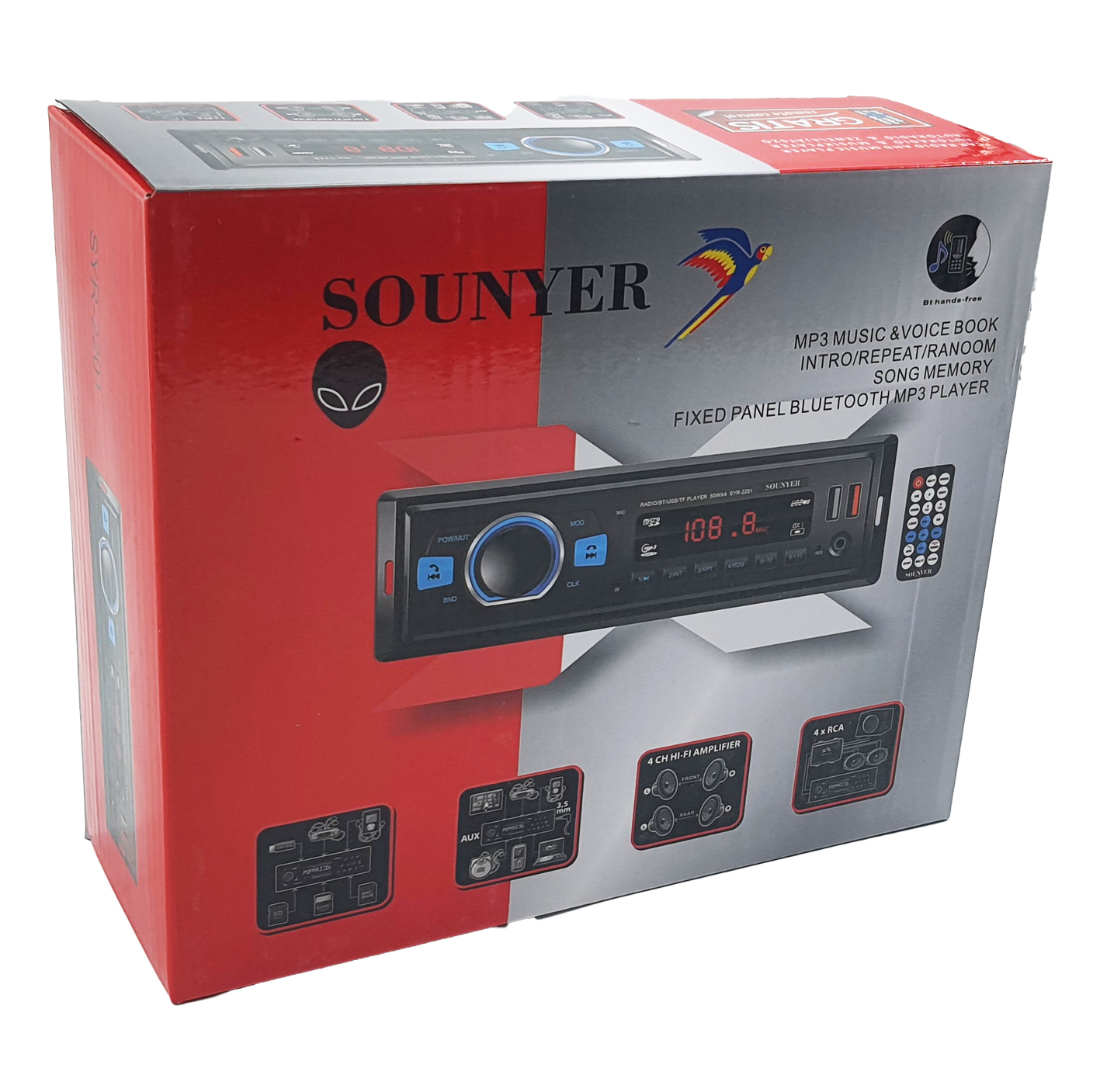 پخش کننده خودرو سونیر مدل SYR-2201