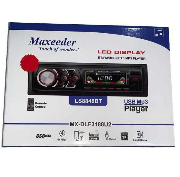 پخش کننده خودرو مکسیدر مدل LS8848BT
