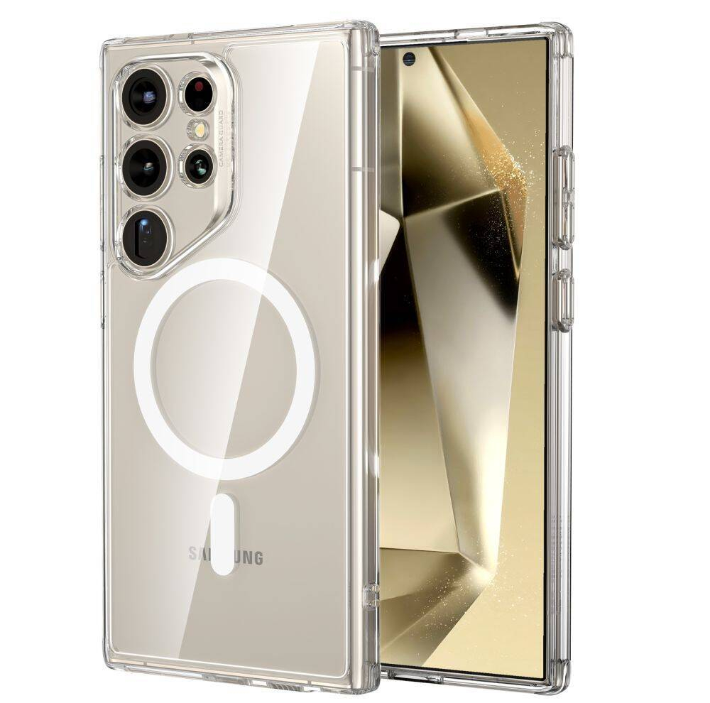 کاور قاب تک مدل مگ سیف magsafe مناسب برای گوشی موبایل سامسونگ Galaxy S24 ULTRA