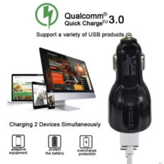 شارژر فندکی مدل fast car charger