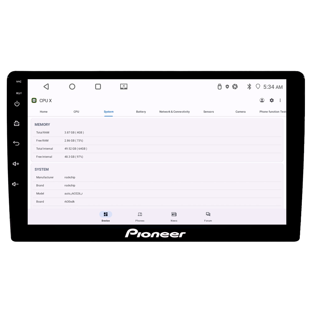پخش کننده تصویری خودرو پایونیر مدل AVIC-F7901