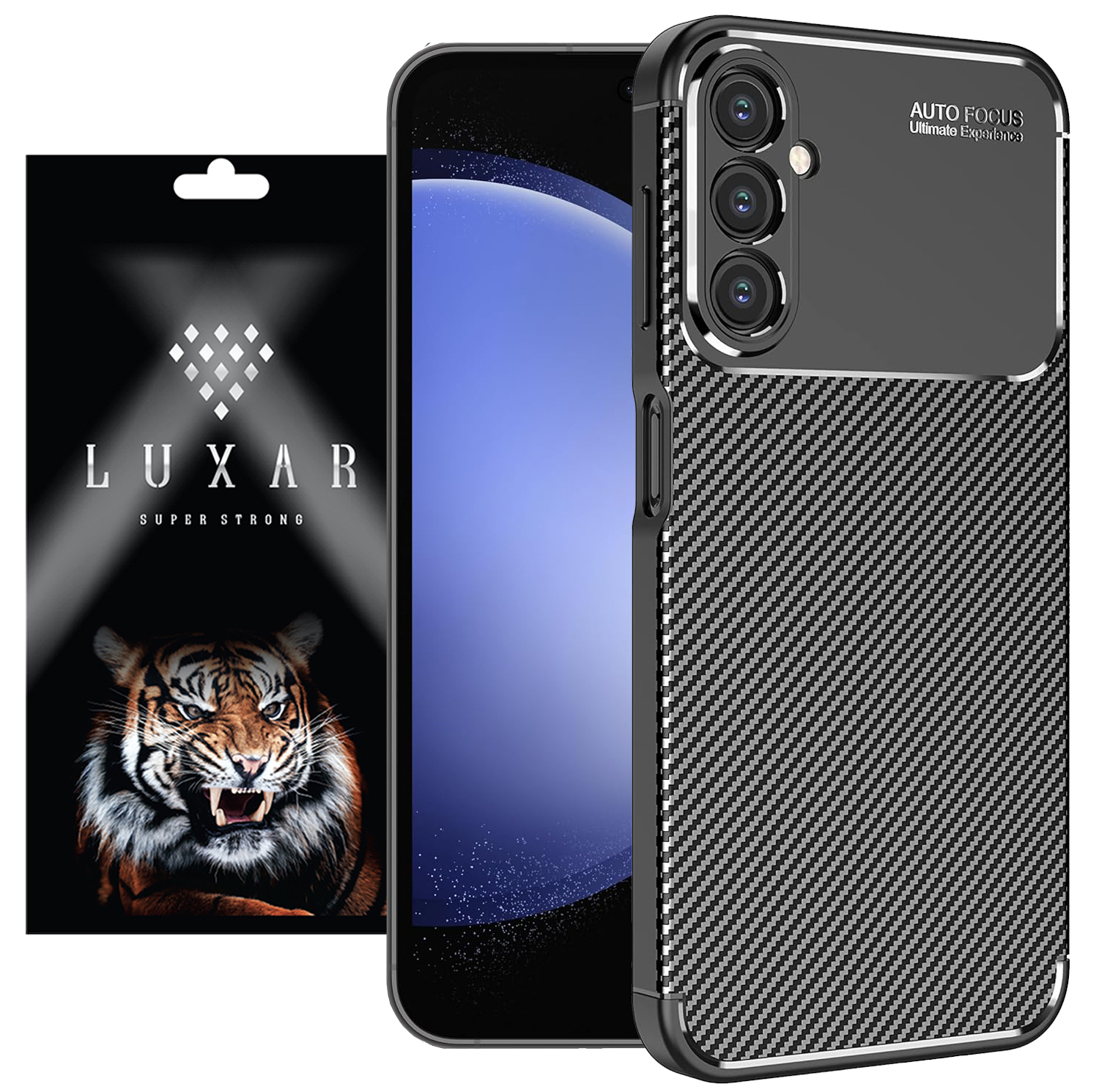 کاور لوکسار مدل Carbon Fiber مناسب برای گوشی موبایل سامسونگ Galaxy S23 FE