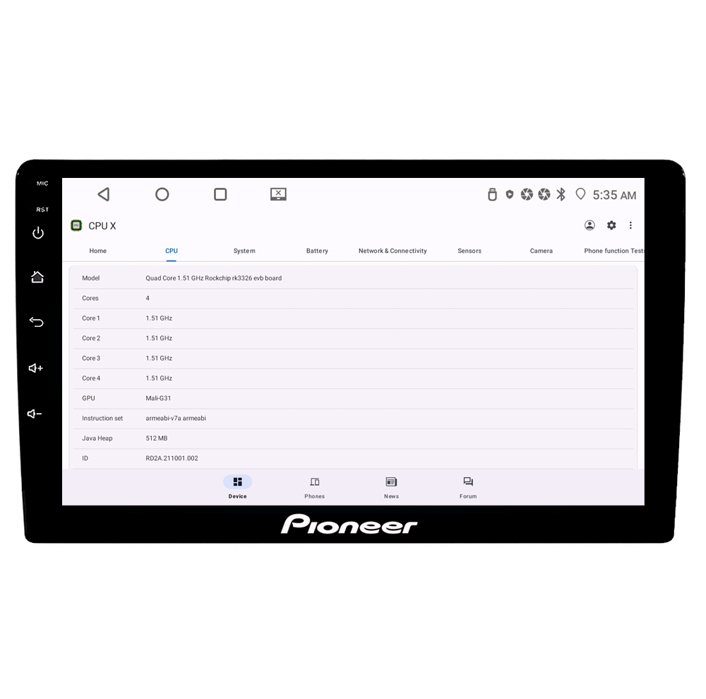 پخش کننده تصویری خودرو پایونیر مدل AVIC-F7901
