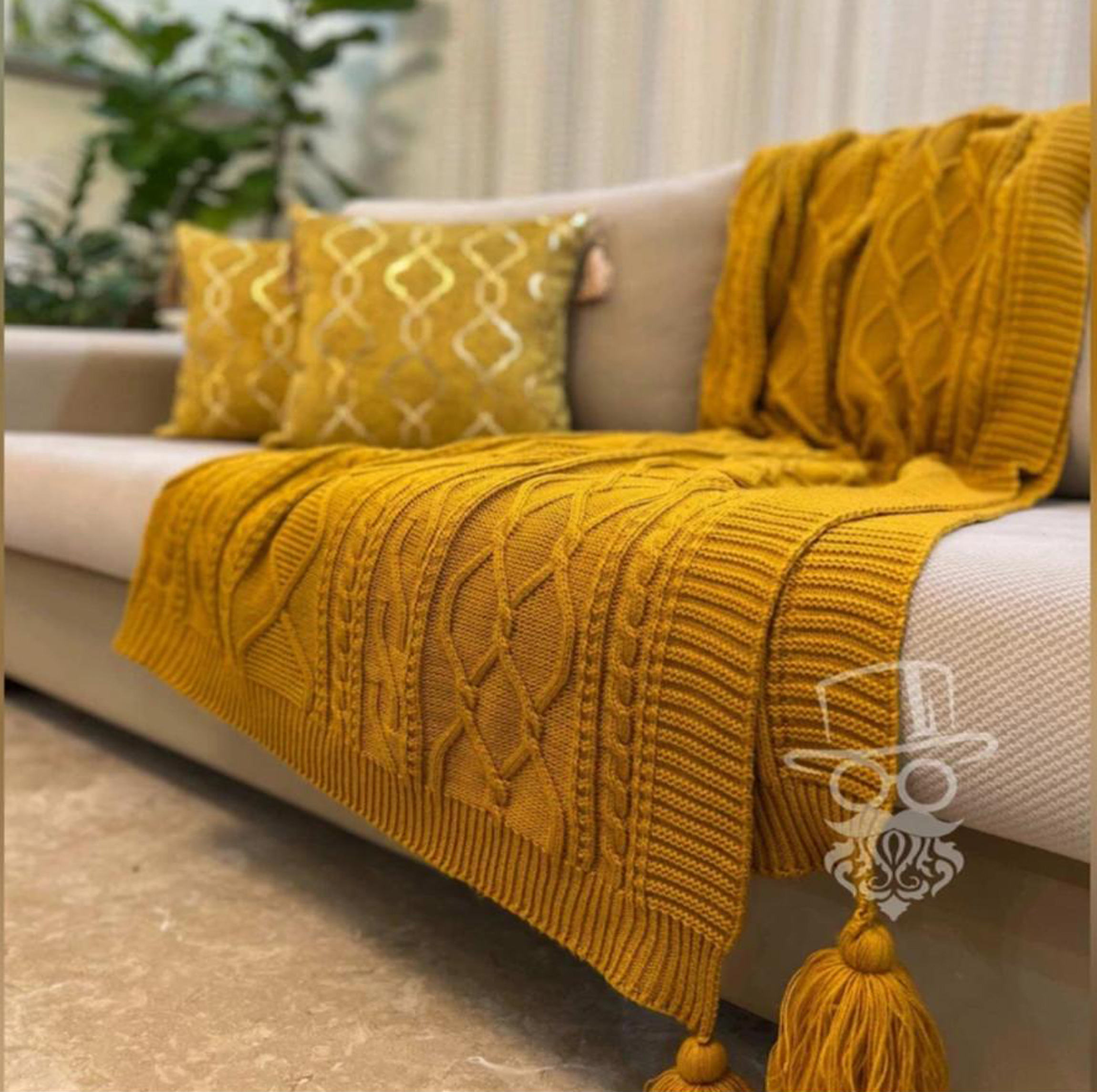 شال مبل و تخت مدل دیان کد 3 سایز 300x140 سانتی متر