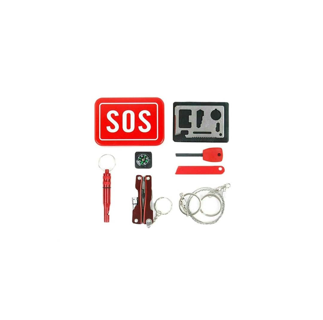 کیت بقا جعبه بقا مدل sos مجموعه 7 عددی