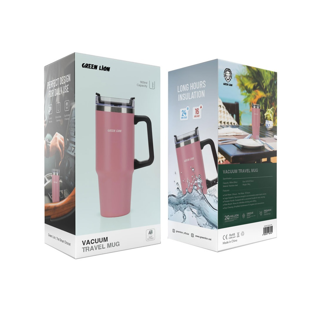 ماگ سفری گرین لاین مدل Vacuum گنجایش 0.9 لیتر