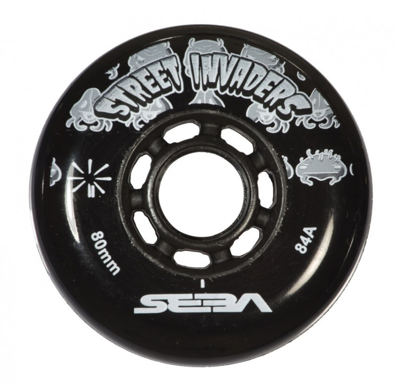 چرخ اسکیت سبا مدل STREET INVADERS 80MM بسته 4 عددی
