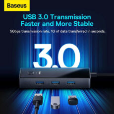 هاب 6 پورت USB-C بیسوس مدل WKYY030213