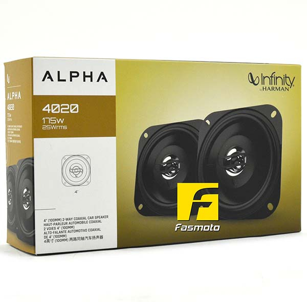 اسپیکر خودرو اینفینیتی مدل alpha 4020 بسته دو عددی