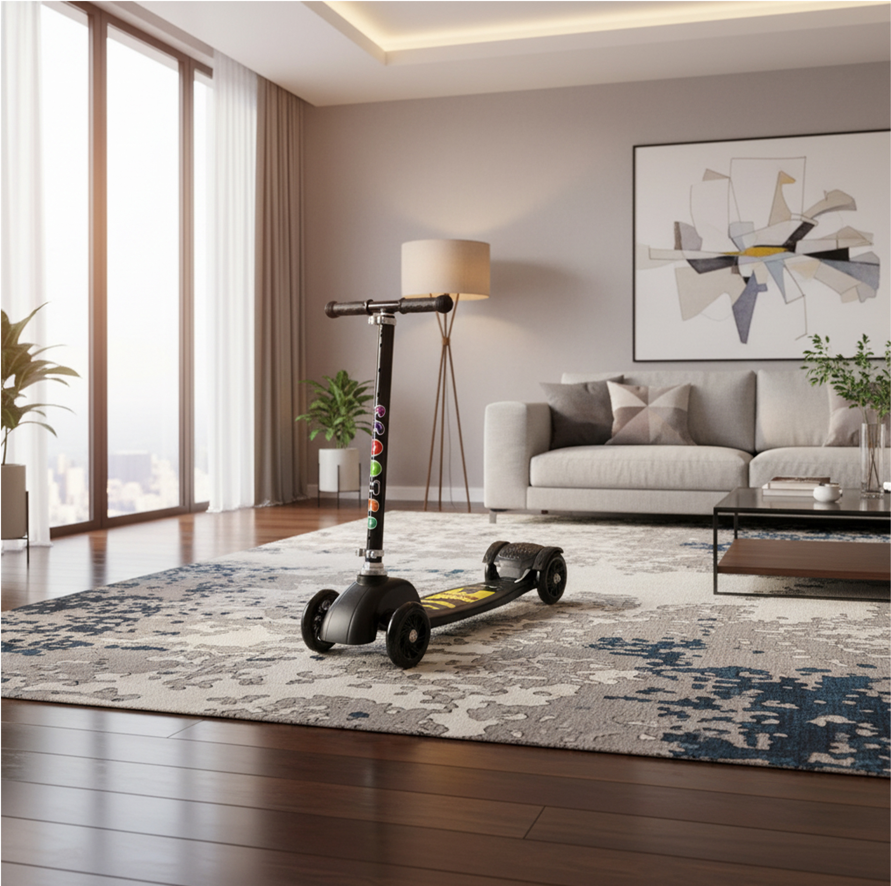 اسکوتر رجال مدل چهار چرخ کد NEW 110 ظرفیت وزنی 70 کیلوگرم