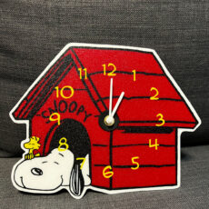 ساعت دیواری کودک مدل اسنوپی snoopy