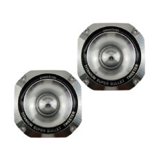 سوپر تیوتر جلو خودرو پاوربیس مدل PB-45X PRO سایز 4 اینچ بسته دو عددی