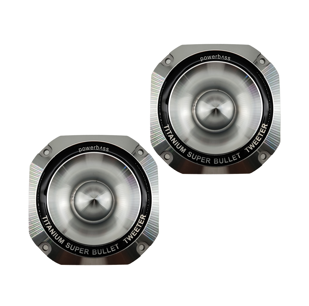 سوپر تیوتر جلو خودرو پاوربیس مدل PB-45X PRO سایز 4 اینچ بسته دو عددی