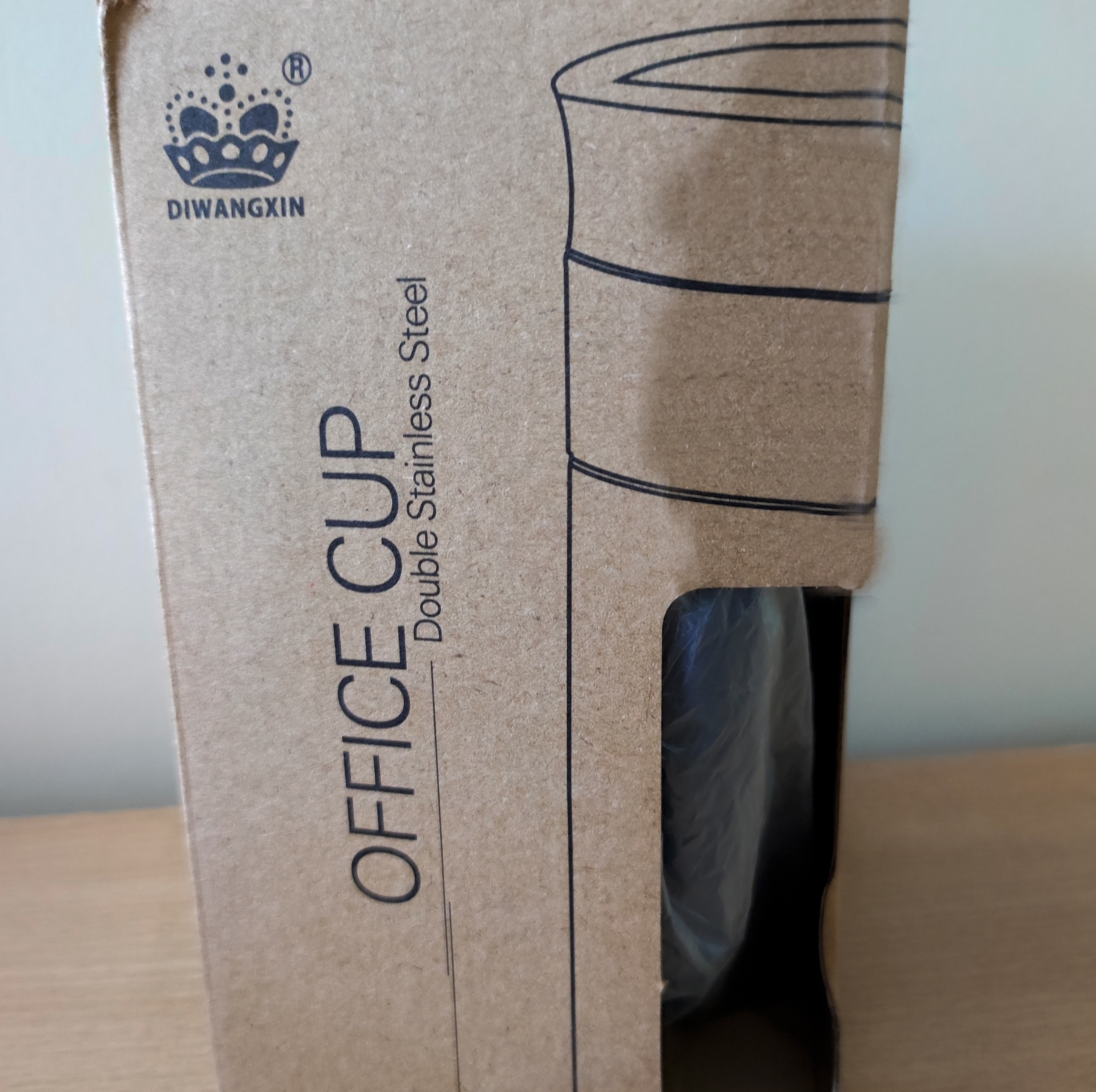 ماگ سفری دیوانگ ژین مدل Office Cup گنجایش 0.52 لیتر
