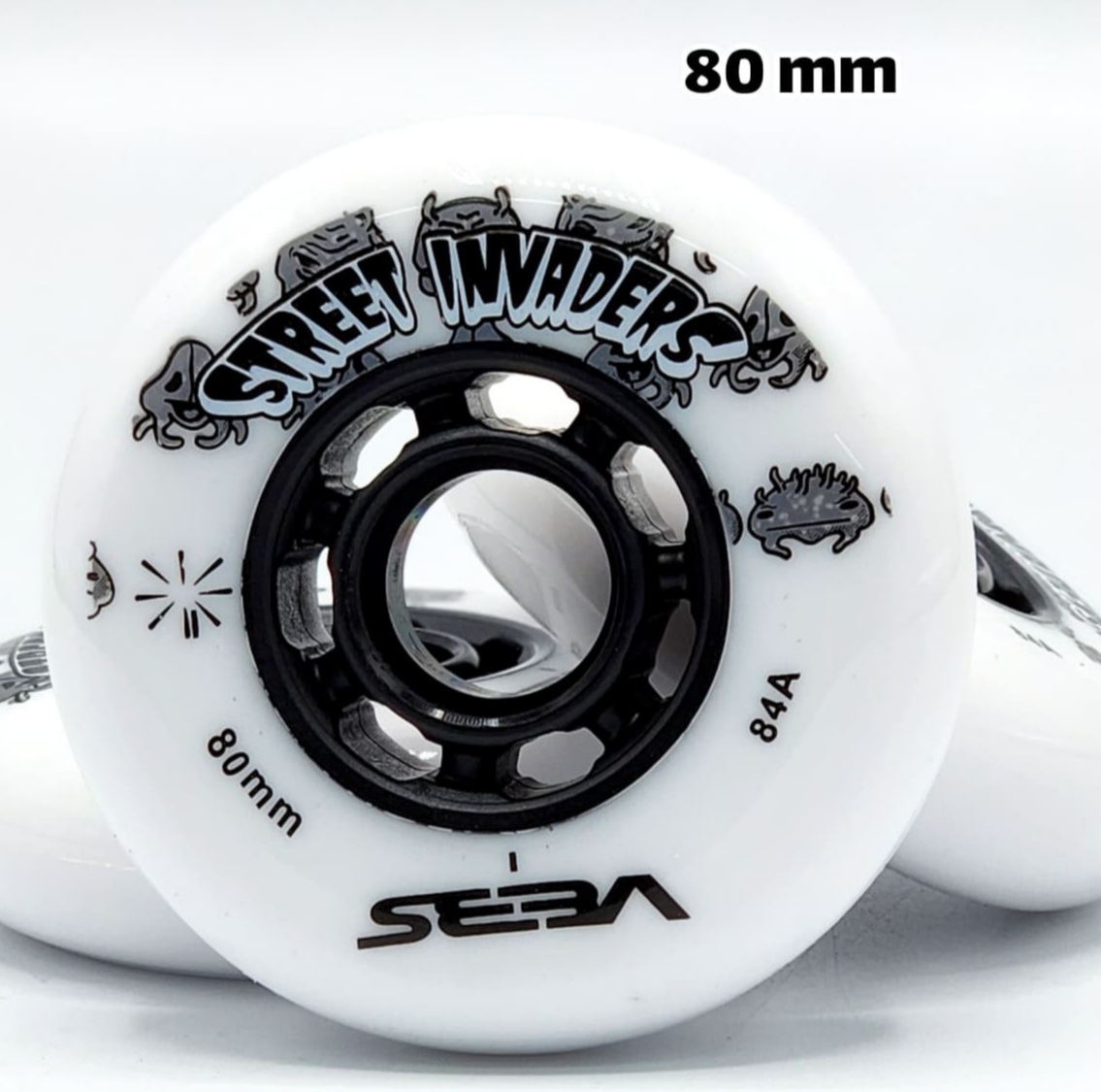 چرخ اسکیت سبا مدل STREET INVADERS سایز 80mm