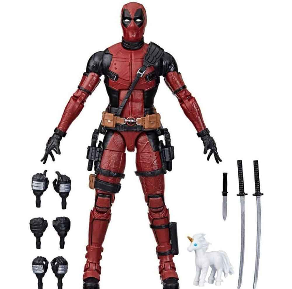 اکشن فیگور مدل ددپول طرح Marvel legends ارتفاع 16 سانتی متر