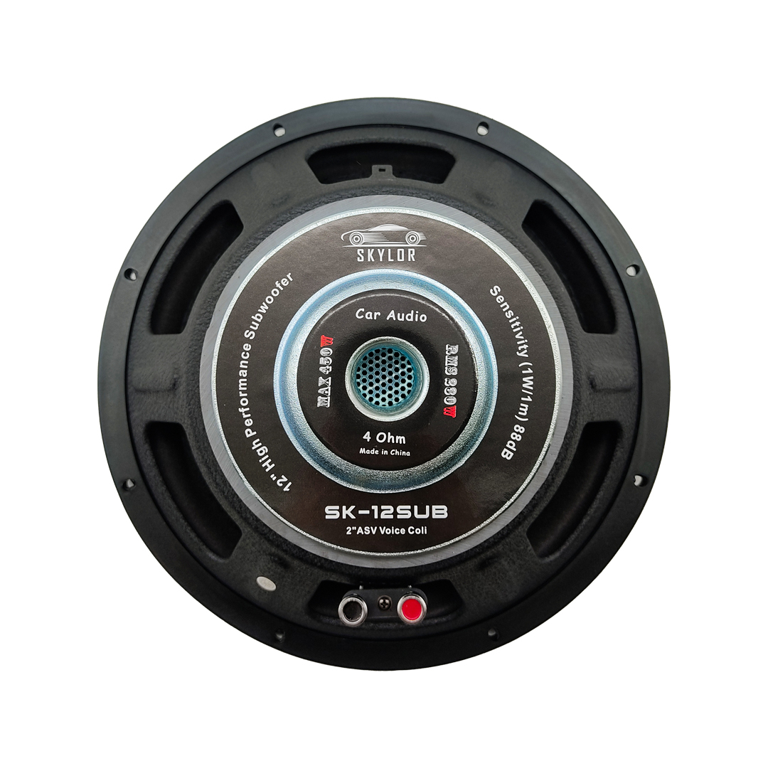 ساب ووفر پشت خودرو اسکایلر مدل SK-12SUB سایز 12 اینچ
