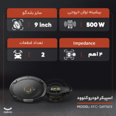 اسپیکر خودرو کنوود مدل KFC-S6976EX