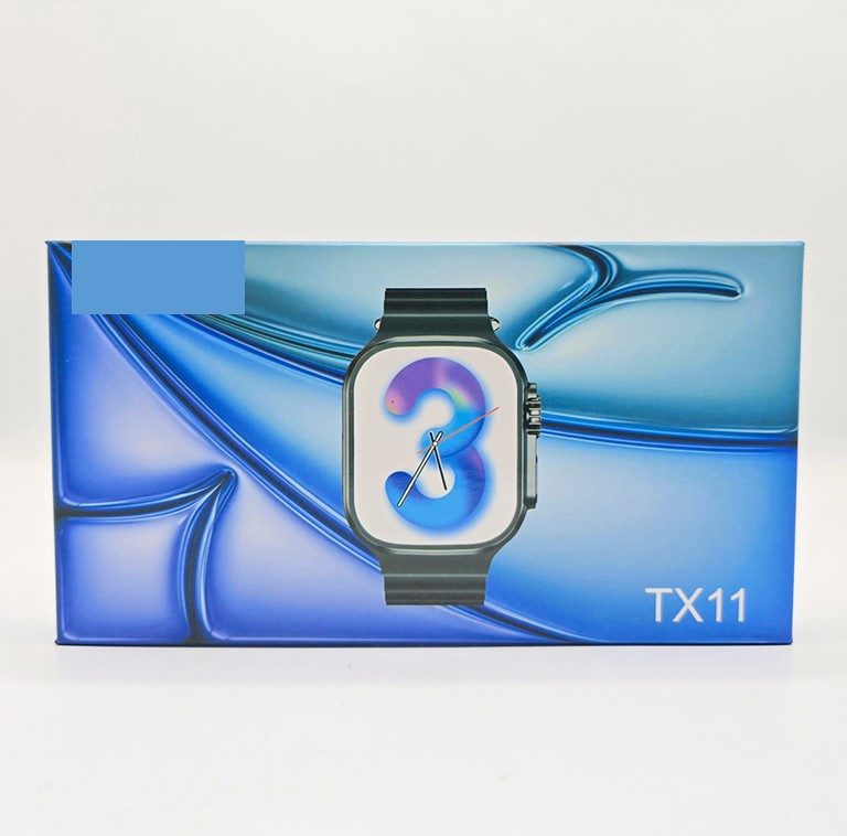 ساعت هوشمند 48 میلیمتری مدل TX11 با بند سیلیکونی