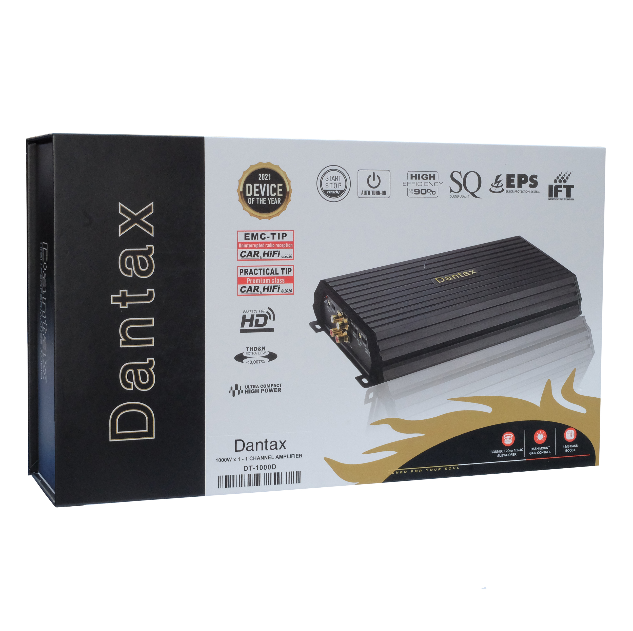 آمپلی فایر خودرو دنتکس مدل DT-1000D