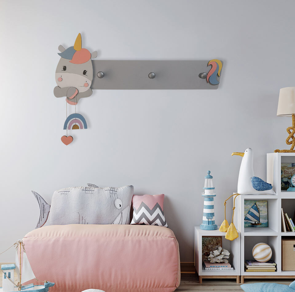 آویز لباس کودک طرح پونی مدل MKids58 Pony