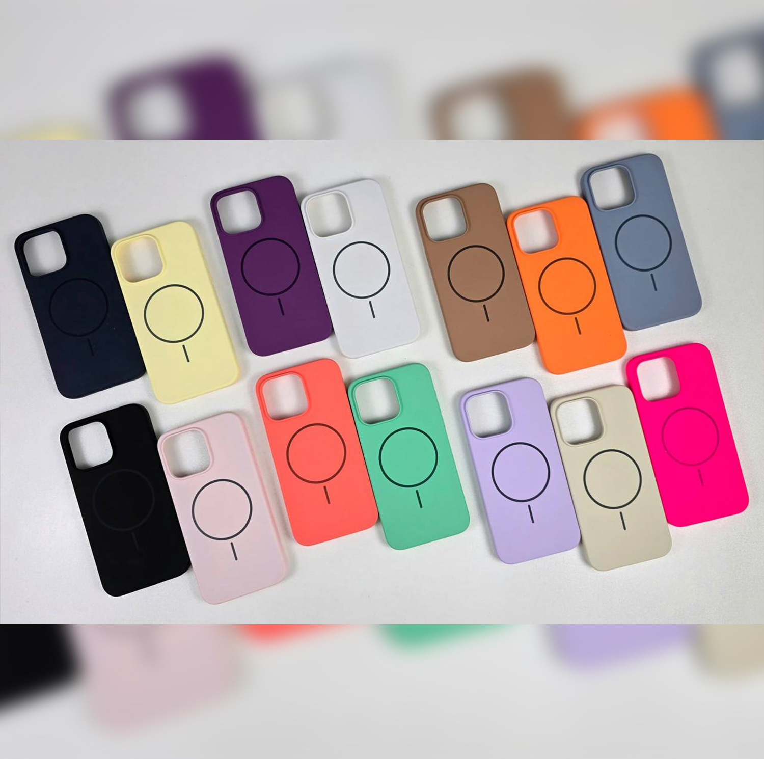 کاور مدل سیلیکونی مگ سیف کد VD مناسب برای گوشی موبایل اپل iPhone 17 Pro Max