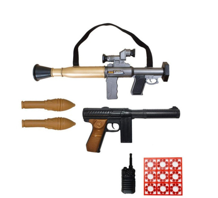 ست تفنگ بازی مدل RPG-M60