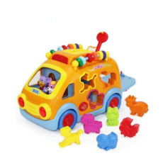 ماشین لگویی حیوانات هالی تویز (Huile Toys) مدل 988