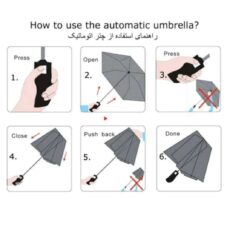 چتر مدل ویندپروف کد h78