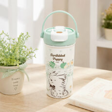 تراول ماگ مدل Scribbled Puppy طرح سگ پشمالو گنجایش 0.55 لیتر