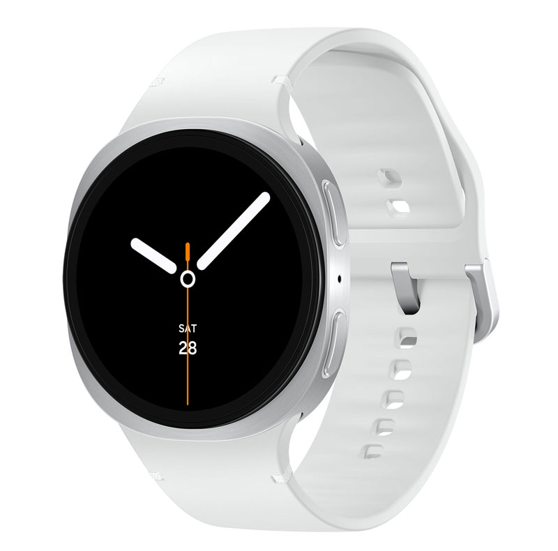 ساعت هوشمند 40 میلیمتری سامسونگ مدل Galaxy Watch 8 با بند پلاستیکی