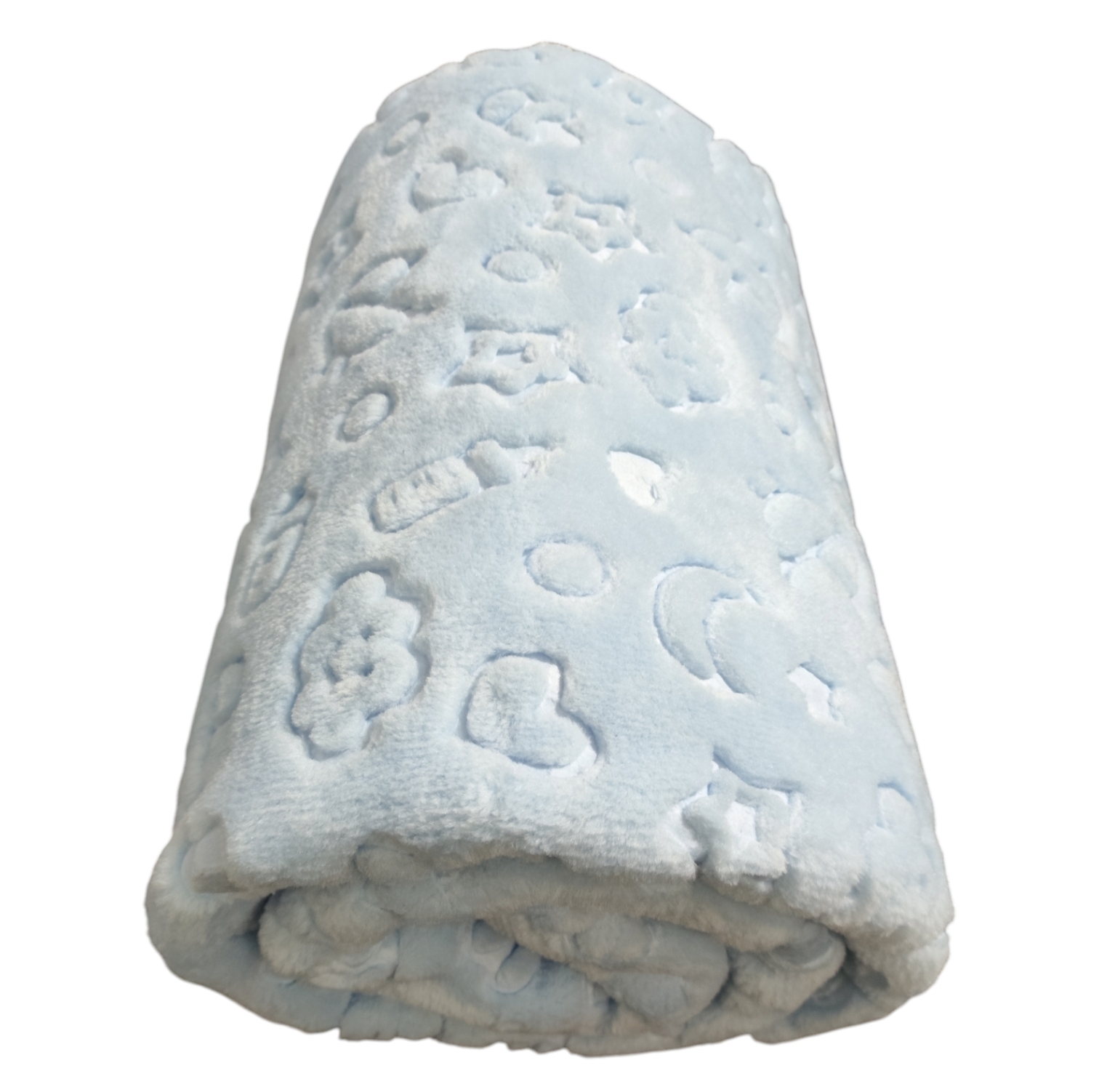پتو کودک و نوزاد ازدیلک مدل Embos Mavi سایز 120×100 سانتی متر