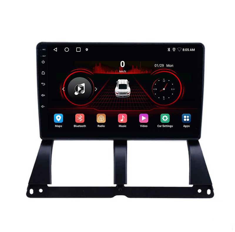 پخش کننده تصویری خودرو کاروین مدل V800 pro مناسب برای تیبا