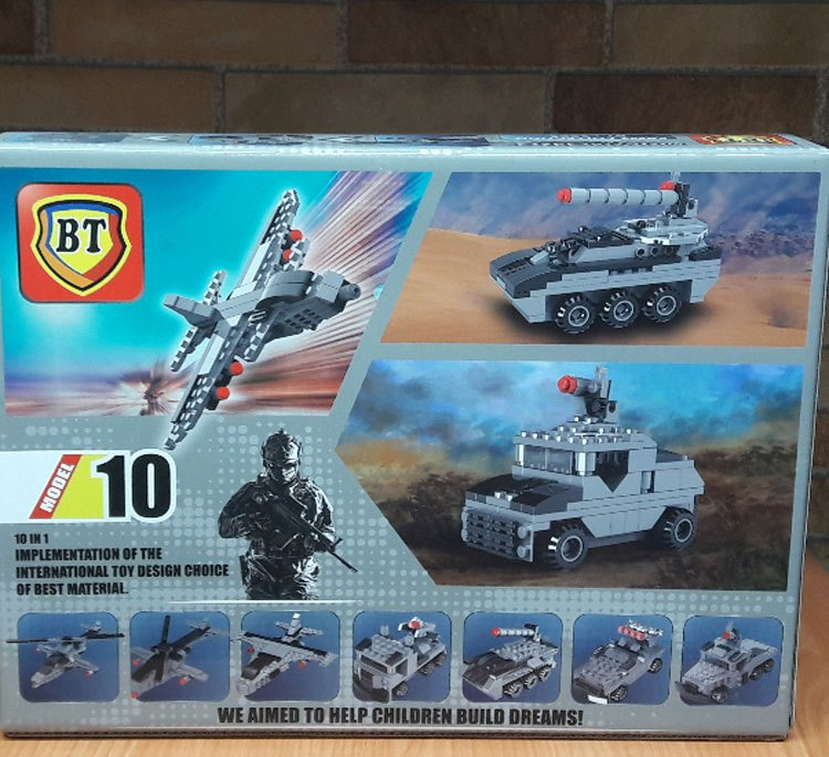 لگو 156 قطعه بی تی طرح ماشین جنگی مدل BT10
