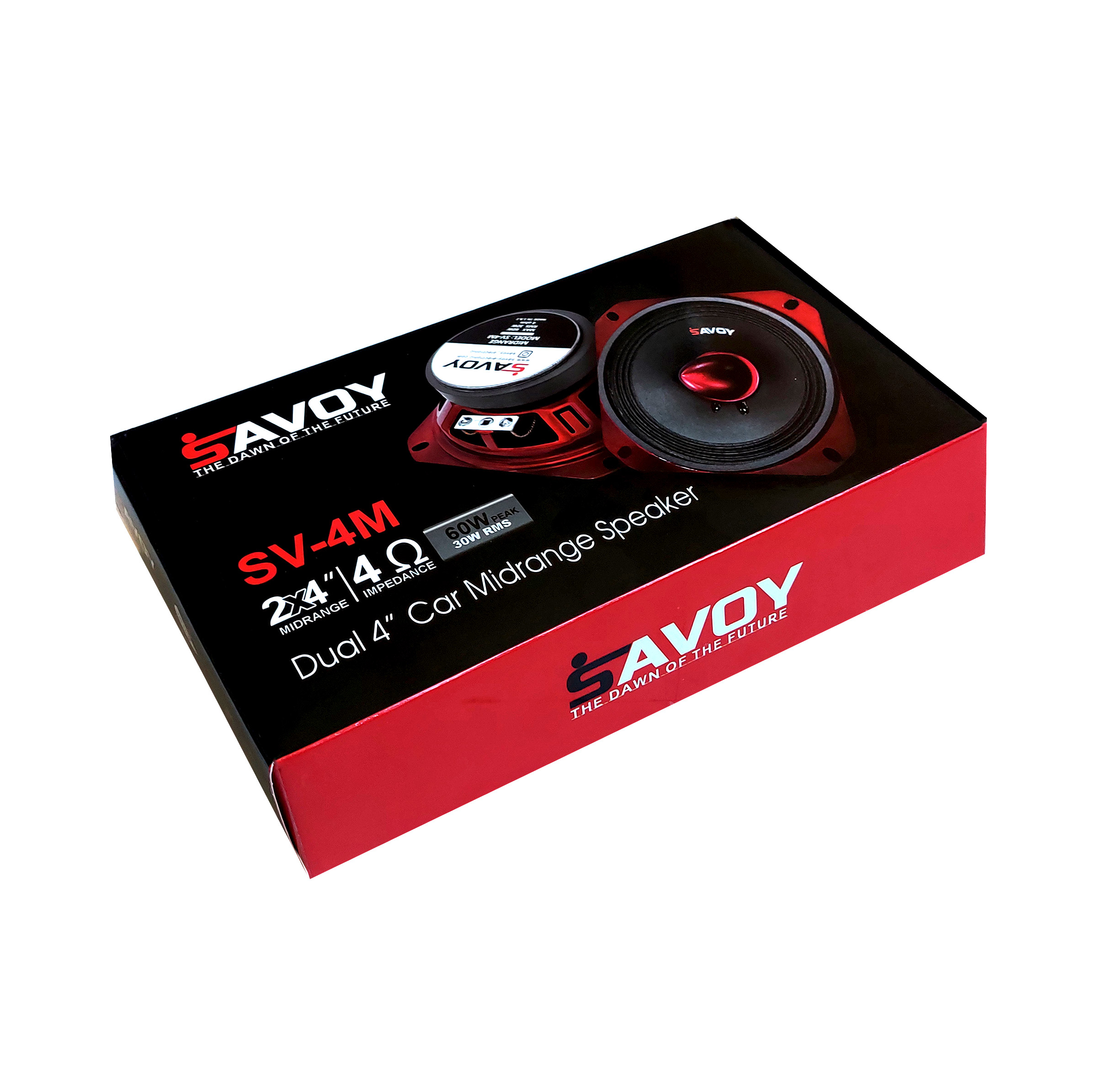 میدرنج پشت  خودرو ساووی مدل SV-4M سایز 4 اینچ بسته 2 عددی