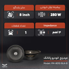 میدرنج خودرو پاناتک مدل PM-8010 BLA-B