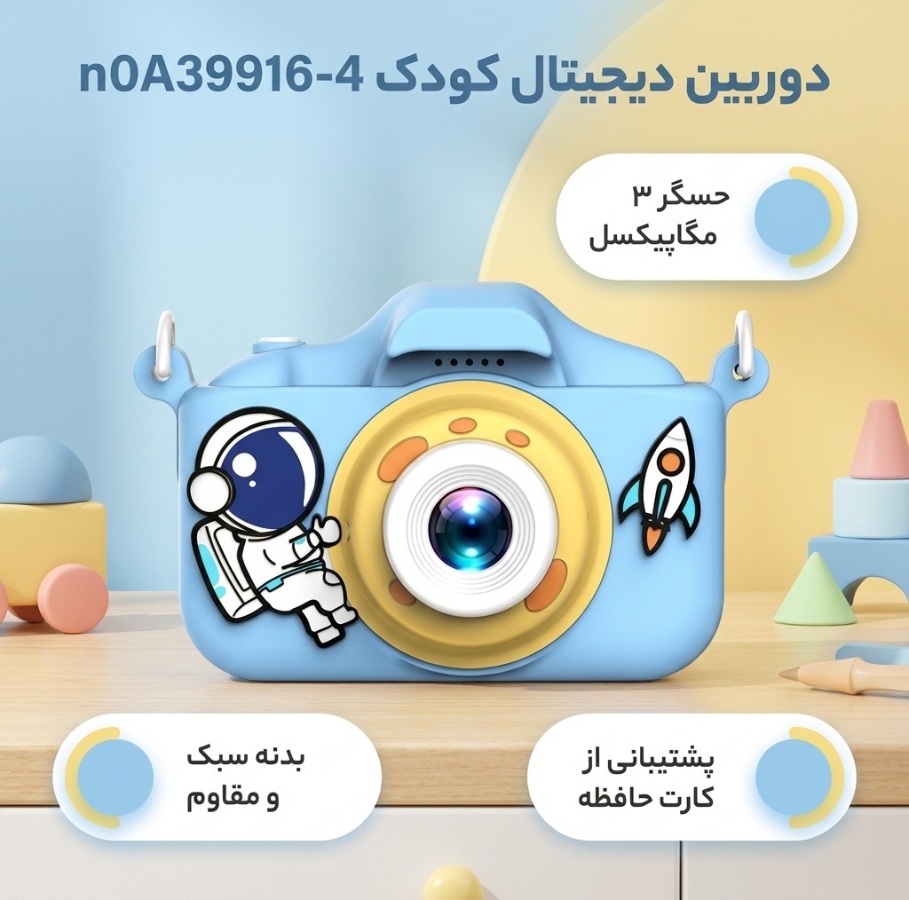 دوربین دیجیتال کودک مدل n0A39916-4