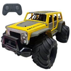 ماشین بازی کنترلی ناب سل مدل ضد آب آفرود شارژی چراغدار کد Waterproof off-road car solong RC