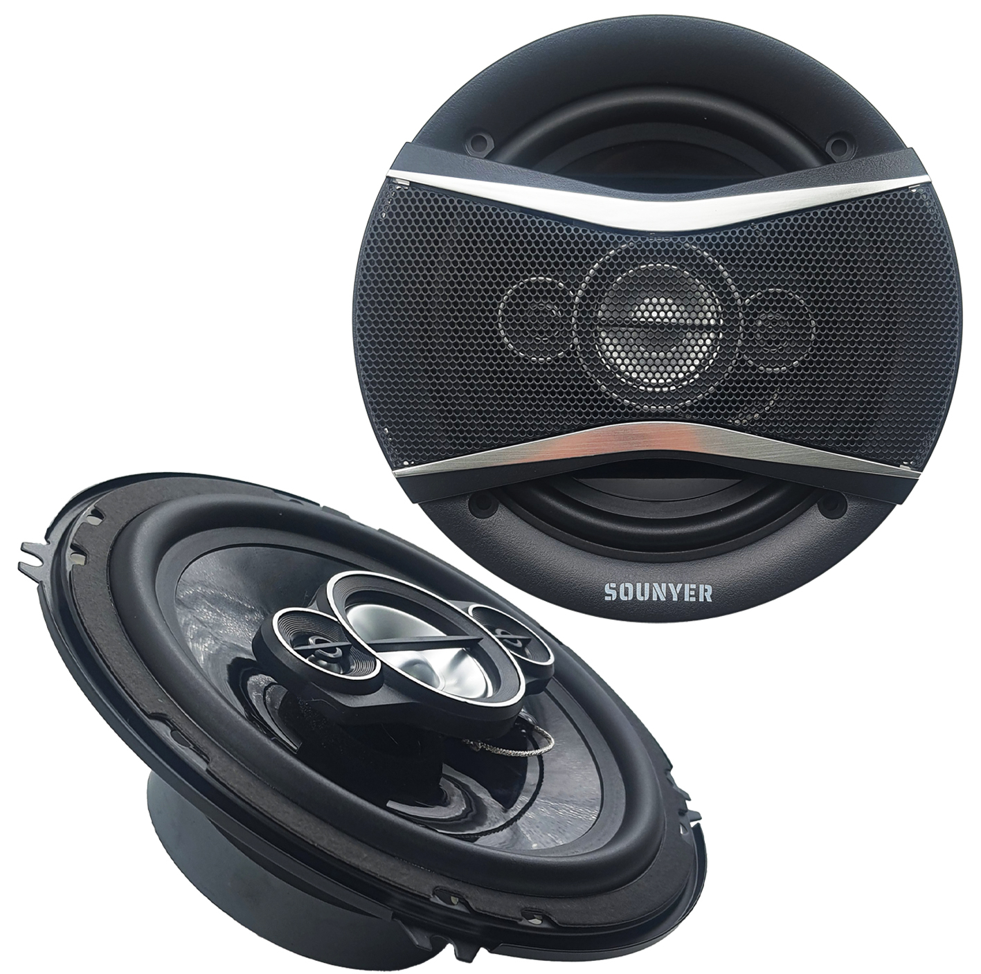 اسپیکر پشت و جلوی خودرو سونیر مدل GS-6096 سایز 6 اینچ بسته دوعددی