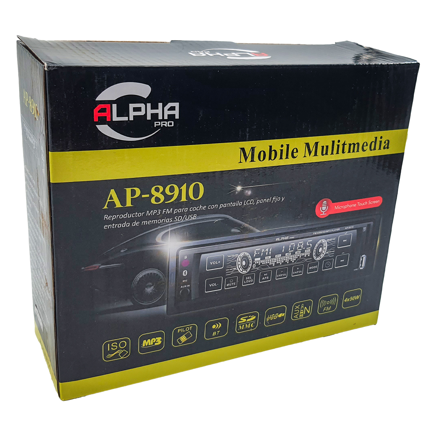 پخش کننده خودرو آلفا پرو مدل AP-8910