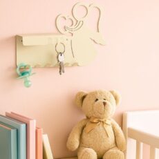شلف دیواری اتاق کودک مدل Parisa_001