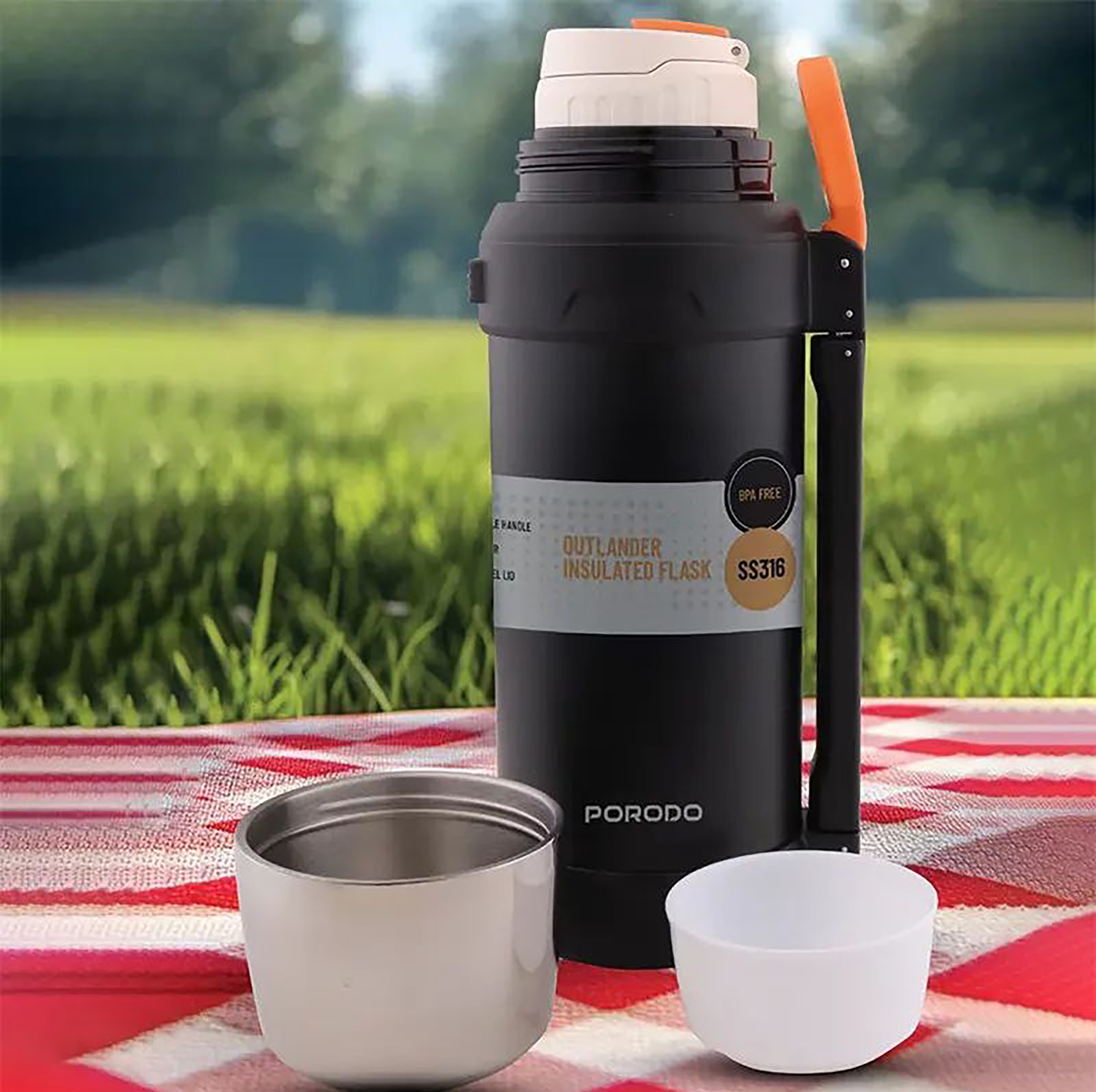 فلاسک پرودو مدل PD-LFST156-BK گنجایش 2 لیتر