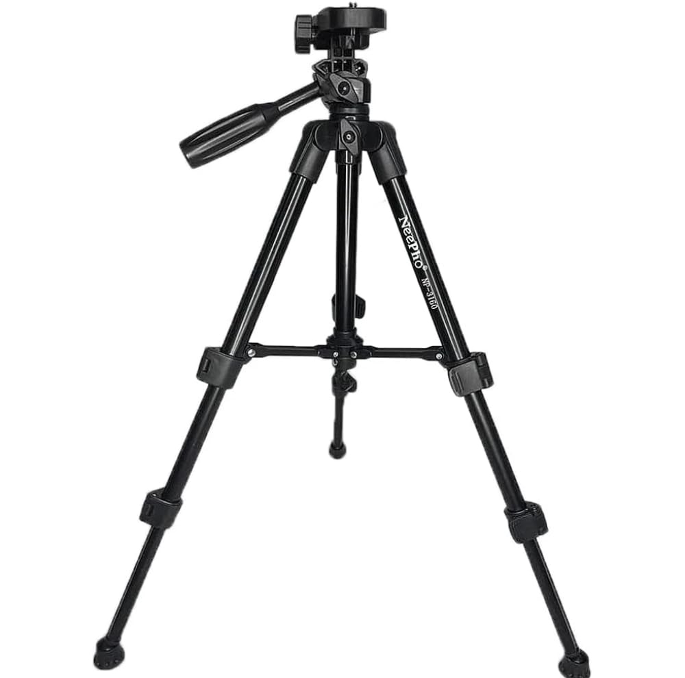 سه پایه دوربین نیفو مدل NP-3180 با حداکثر ارتفاع 150 سانتی‌متر