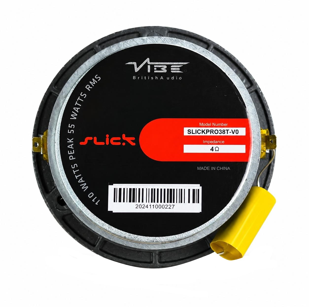 سوپر تیوتر پشت خودرو وایب ادیو مدل PRO 38T سایز 4 اینچ بسته 2 عددی