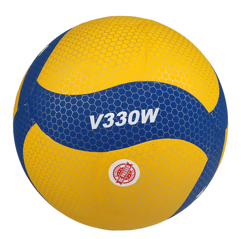 توپ والیبال مدل چرمی لانه زنبوری V330W سایز 5