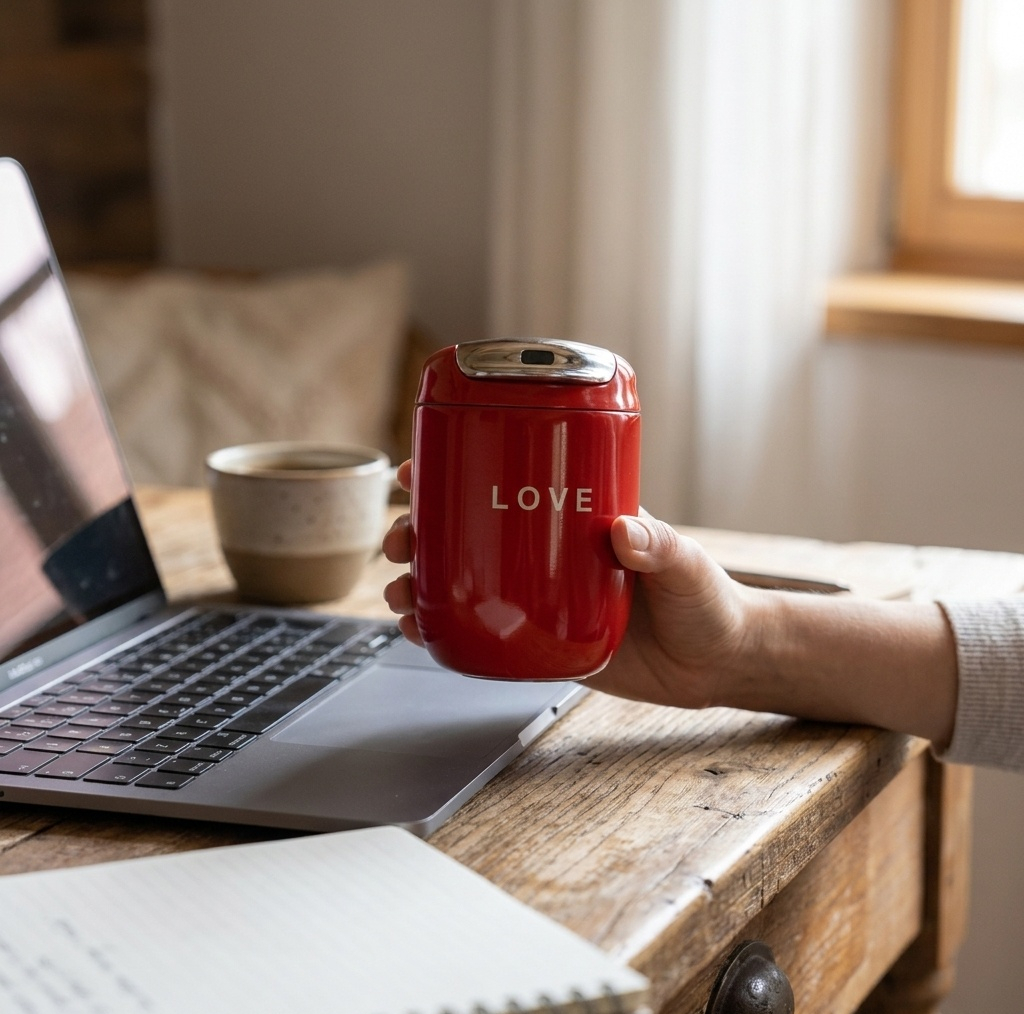 تراول ماگ مدل Love  گنجایش 0.3 لیتر