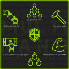 محافظ صفحه نمایش خودرو مولتی نانو مدل X-S1N مناسب برای ام وی ام X22 New