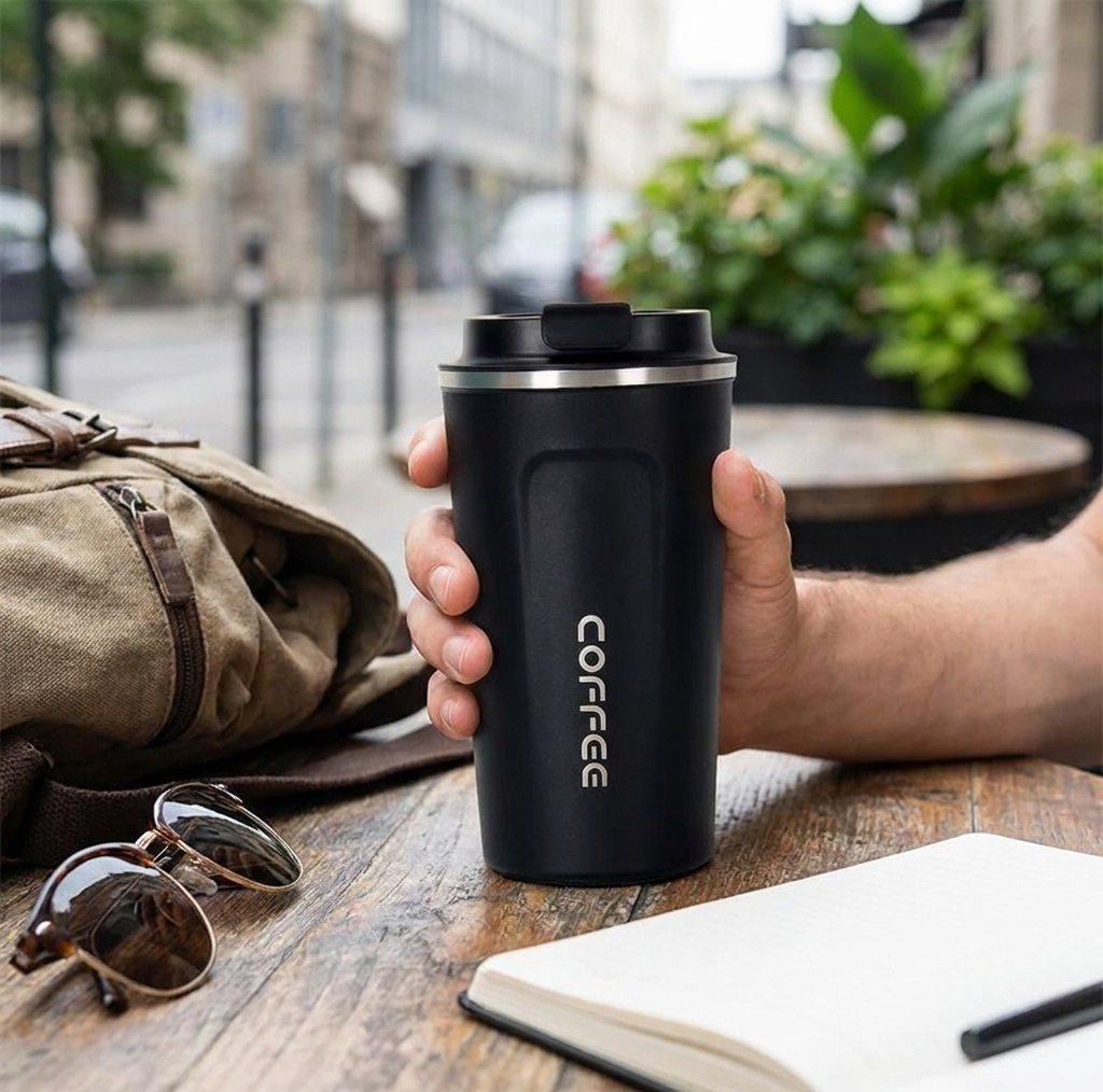 ماگ سفری مدل coffee گنجایش 0.5 لیتر